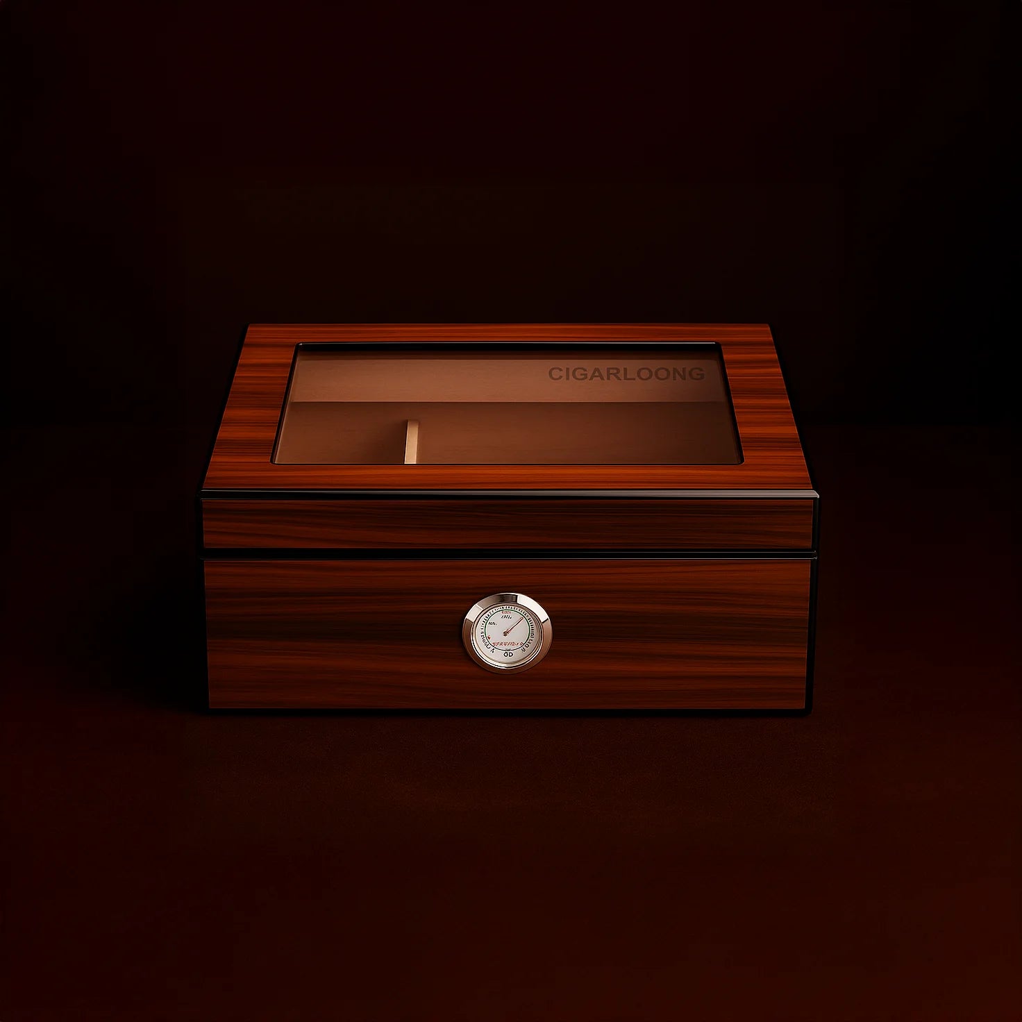 Cigar Humidor Box Cedar Wood With Humidifier