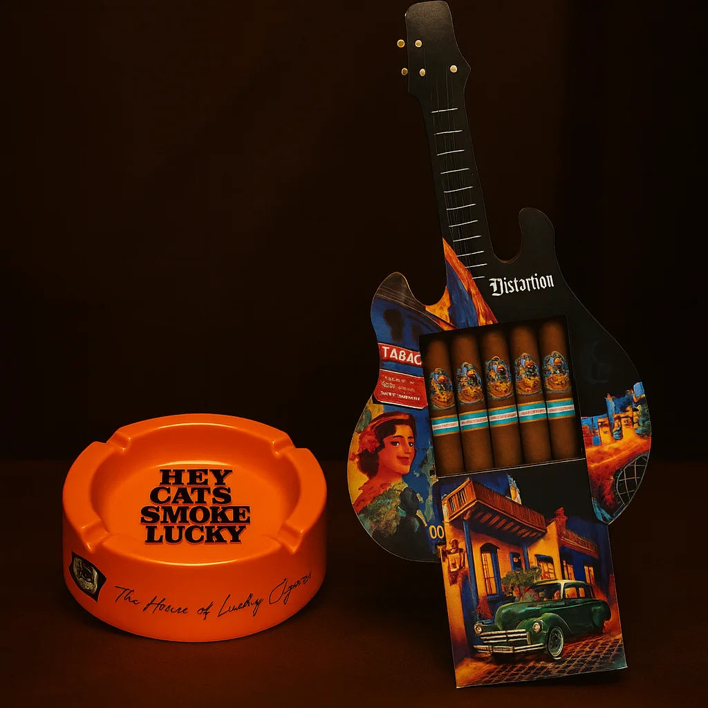 10 Distortion Toro 6x50 Cigars Guitar Box